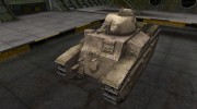 Пустынный французкий скин для D2 для World Of Tanks миниатюра 1