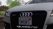 Audi RS7 2014 para GTA San Andreas miniatura 9