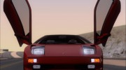 Lamborghini Diablo SV 1997 для GTA San Andreas миниатюра 7