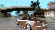 Cadillac XLR 2006 для GTA San Andreas миниатюра 3