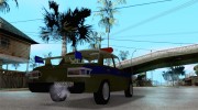 ВАЗ 2101 Милиция para GTA San Andreas miniatura 4