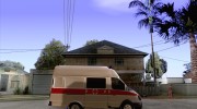 ГАЗель 22172 Скорая помощь for GTA San Andreas miniature 5