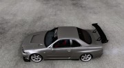 Nissan Skyline GT-R R34 M-Spec Nur for GTA San Andreas miniature 2