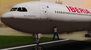 Airbus A340-642 Iberia Airlines для GTA San Andreas миниатюра 17