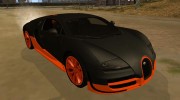 Bugatti Veyron Super Sport World Record Edition for GTA San Andreas miniature 2