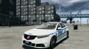 Honda Accord Type R NYPD (City Patrol 1090) для GTA 4 миниатюра 1