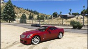 Cadillac XLR-V 1.0 для GTA 5 миниатюра 1