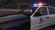 Ford Crown Victoria LAPD для GTA 5 миниатюра 7