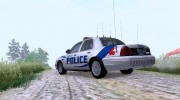 Ford Crown Victoria Vancouver Police para GTA San Andreas miniatura 3