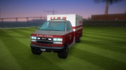 Ambulance from GTA IV для GTA Vice City миниатюра 1