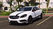 Mercedes-Benz Classe A 45 AMG Edition 1 for GTA 5 miniature 2