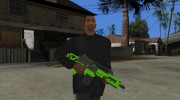 Green Special Carbine (GTA Online DLC) для GTA San Andreas миниатюра 1