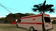 Газель Next Скорая Помощь para GTA San Andreas miniatura 4