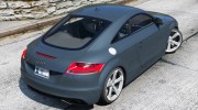 Audi TT RS 2013 v1 for GTA 5 miniature 3