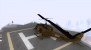 Вертолёт huey из call of duty black ops para GTA San Andreas miniatura 3