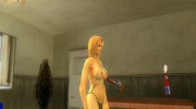 Tina in a real string bikini для GTA San Andreas миниатюра 2
