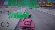 HQ Green Radar для GTA 3 миниатюра 4