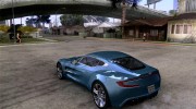 Aston Martin One 77 2011 для GTA San Andreas миниатюра 3