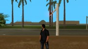 Tommy In Black for GTA Vice City miniature 3