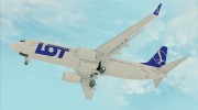 Boeing 737-800 LOT Polish Airlines для GTA San Andreas миниатюра 9