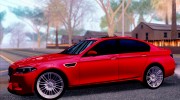 BMW M5 F10 2015 para GTA San Andreas miniatura 3