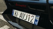 Lamborghini Aventador J 2012 для GTA 4 миниатюра 11