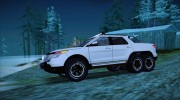 Ford Explorer 6x6 для GTA San Andreas миниатюра 3
