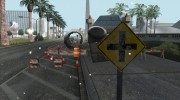 Ремонт дороги 5.0 DLC LV для GTA San Andreas миниатюра 1