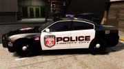 Dodge Charger RT Max Police 2011 [ELS] para GTA 4 miniatura 2