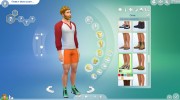 Кроссовки Kyoto для Sims 4 миниатюра 10