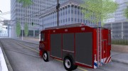 Mercedes-Benz Actros Fire Truck для GTA San Andreas миниатюра 2
