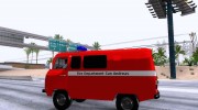 УАЗ-3909 Пожарная служба для GTA San Andreas миниатюра 2