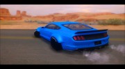 Ford Mustang Liberty Walk LP Performance 2015 для GTA San Andreas миниатюра 3