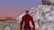 Daredevil Red Costume Skin for GTA San Andreas miniature 1