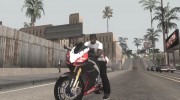 Aprilia Rsv 4 StreetRace для GTA San Andreas миниатюра 1
