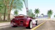 Bugatti Veyron 16.4 Concept para GTA San Andreas miniatura 4