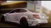 Mercedes-Benz C 63 AMG Black Series v.2 для GTA San Andreas миниатюра 18
