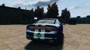 Dodge Charger Unmarked Police 2012 для GTA 4 миниатюра 4