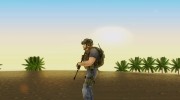 Modern Warfare 2 Soldier 12 para GTA San Andreas miniatura 2