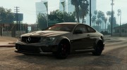 Mercedes-Benz C63 AMG Unmarked for GTA 5 miniature 2