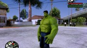 Hulk Classic для GTA San Andreas миниатюра 5