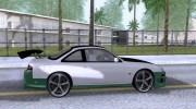 Nissan 200SX Tuned для GTA San Andreas миниатюра 4