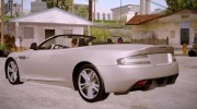Aston Martin Volante DBS для GTA San Andreas миниатюра 3