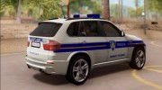 BMW X5 - Croatian Police Car for GTA San Andreas miniature 9