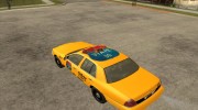 Ford Crown Victoria 2003 Taxi for state 99 для GTA San Andreas миниатюра 3