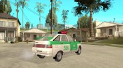 ВАЗ 2112 YPX Police для GTA San Andreas миниатюра 4