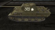 шкурка для PzKpfw V Panther(Трофейная Пантера. Машина гвардии лейтенанта Сотникова. Чехрословакия,1) для World Of Tanks миниатюра 2