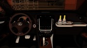 2009 Lexus IS-F Hachiraito для GTA San Andreas миниатюра 4