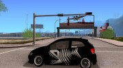 Volkswagen Polo GTI Black Devil для GTA San Andreas миниатюра 2