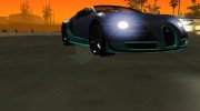 Bugatti Veyron Grand Sport Vitesse для GTA San Andreas миниатюра 3